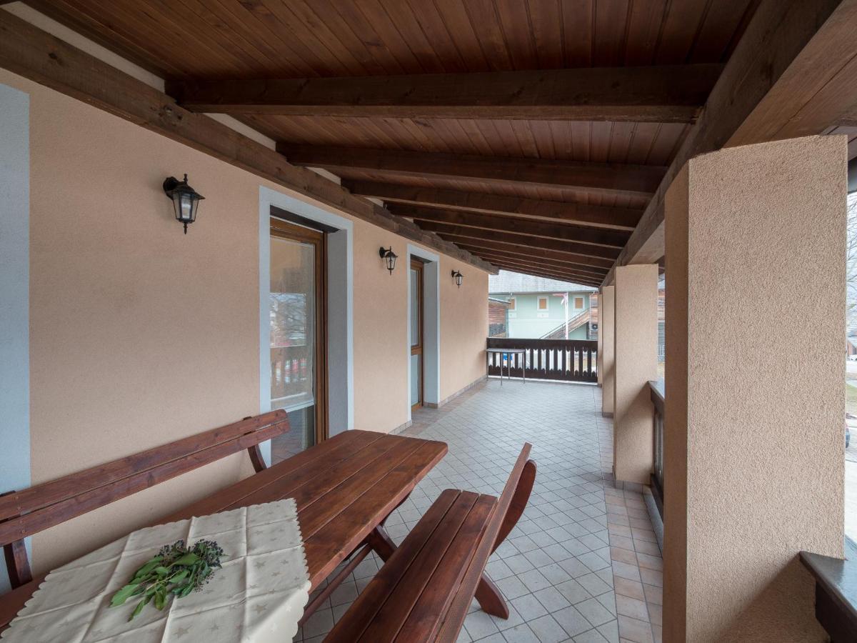 Vila Bovec Sunrise Apartment With Balcony Buitenkant foto